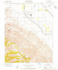 Solyo California Historical topographic map, 1:24000 scale, 7.5 X 7.5 Minute, Year 1953