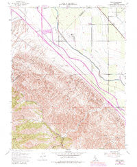 Solyo California Historical topographic map, 1:24000 scale, 7.5 X 7.5 Minute, Year 1953