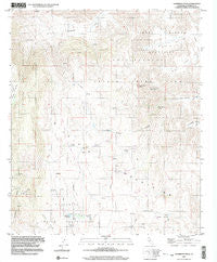 Sombrero Peak California Historical topographic map, 1:24000 scale, 7.5 X 7.5 Minute, Year 1997
