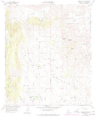 Sombrero Peak California Historical topographic map, 1:24000 scale, 7.5 X 7.5 Minute, Year 1959