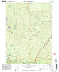 Somes Bar California Historical topographic map, 1:24000 scale, 7.5 X 7.5 Minute, Year 2001