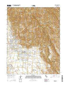 Sonoma California Current topographic map, 1:24000 scale, 7.5 X 7.5 Minute, Year 2015
