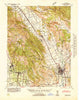 Sonoma California Historical topographic map, 1:62500 scale, 15 X 15 Minute, Year 1942