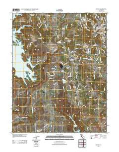Sonora California Historical topographic map, 1:24000 scale, 7.5 X 7.5 Minute, Year 2012