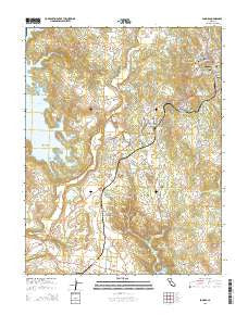Sonora California Current topographic map, 1:24000 scale, 7.5 X 7.5 Minute, Year 2015