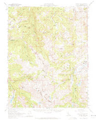 Sonora Pass California Historical topographic map, 1:62500 scale, 15 X 15 Minute, Year 1956