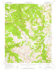 Sonora Pass California Historical topographic map, 1:62500 scale, 15 X 15 Minute, Year 1956