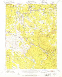 Sonora California Historical topographic map, 1:24000 scale, 7.5 X 7.5 Minute, Year 1948