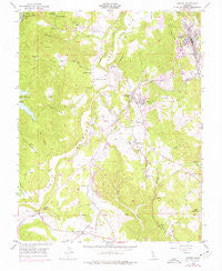 Sonora California Historical topographic map, 1:24000 scale, 7.5 X 7.5 Minute, Year 1948
