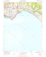 Soquel California Historical topographic map, 1:24000 scale, 7.5 X 7.5 Minute, Year 1954