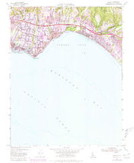 Soquel California Historical topographic map, 1:24000 scale, 7.5 X 7.5 Minute, Year 1954