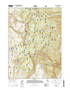 Soup Creek California Current topographic map, 1:24000 scale, 7.5 X 7.5 Minute, Year 2015