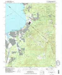 South Lake Tahoe California Historical topographic map, 1:24000 scale, 7.5 X 7.5 Minute, Year 1992