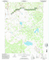 South Mountain California Historical topographic map, 1:24000 scale, 7.5 X 7.5 Minute, Year 1993