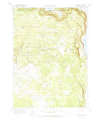 South Mountain California Historical topographic map, 1:62500 scale, 15 X 15 Minute, Year 1962