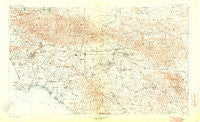 Southern California Sheet No. 1 California Historical topographic map, 1:250000 scale, 1 X 2 Degree, Year 1901