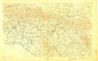 Southern California Sheet No. 1 California Historical topographic map, 1:250000 scale, 1 X 2 Degree, Year 1904