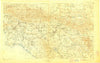 Southern California Sheet No. 1 California Historical topographic map, 1:250000 scale, 1 X 2 Degree, Year 1904