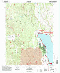 Spalding Tract California Historical topographic map, 1:24000 scale, 7.5 X 7.5 Minute, Year 1995