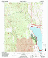 Spalding Tract California Historical topographic map, 1:24000 scale, 7.5 X 7.5 Minute, Year 1995