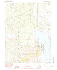 Spalding Tract California Historical topographic map, 1:24000 scale, 7.5 X 7.5 Minute, Year 1983