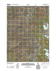 Spaulding Butte California Historical topographic map, 1:24000 scale, 7.5 X 7.5 Minute, Year 2012