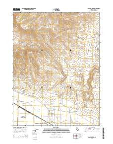Spencer Creek California Current topographic map, 1:24000 scale, 7.5 X 7.5 Minute, Year 2015