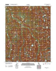 Sphinx Lakes California Historical topographic map, 1:24000 scale, 7.5 X 7.5 Minute, Year 2012