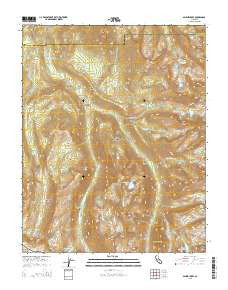 Sphinx Lakes California Current topographic map, 1:24000 scale, 7.5 X 7.5 Minute, Year 2015