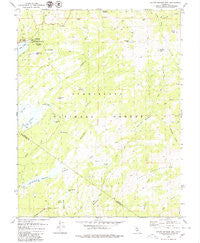 Spicer Meadow Res. California Historical topographic map, 1:24000 scale, 7.5 X 7.5 Minute, Year 1979