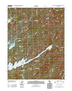 Spicer Meadow Reservoir California Historical topographic map, 1:24000 scale, 7.5 X 7.5 Minute, Year 2012