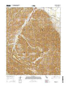 Spreckels California Current topographic map, 1:24000 scale, 7.5 X 7.5 Minute, Year 2015