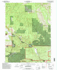 Spring Garden California Historical topographic map, 1:24000 scale, 7.5 X 7.5 Minute, Year 1994