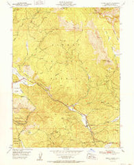 Spring Garden California Historical topographic map, 1:24000 scale, 7.5 X 7.5 Minute, Year 1952