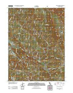 Spring Garden California Historical topographic map, 1:24000 scale, 7.5 X 7.5 Minute, Year 2012