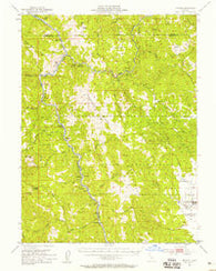 Spyrock California Historical topographic map, 1:62500 scale, 15 X 15 Minute, Year 1952