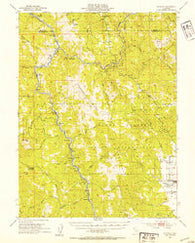 Spyrock California Historical topographic map, 1:62500 scale, 15 X 15 Minute, Year 1952