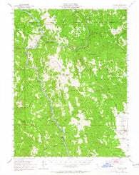 Spyrock California Historical topographic map, 1:62500 scale, 15 X 15 Minute, Year 1952