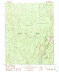 Squaw Dome California Historical topographic map, 1:24000 scale, 7.5 X 7.5 Minute, Year 1990