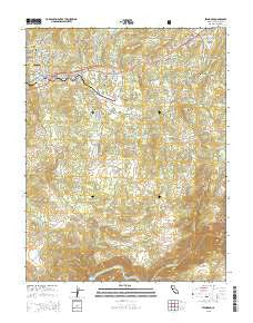 Standard California Current topographic map, 1:24000 scale, 7.5 X 7.5 Minute, Year 2015