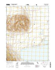 Standish California Current topographic map, 1:24000 scale, 7.5 X 7.5 Minute, Year 2015