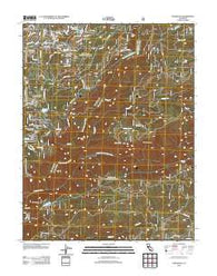 Stanislaus California Historical topographic map, 1:24000 scale, 7.5 X 7.5 Minute, Year 2012