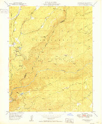 Stanislaus California Historical topographic map, 1:24000 scale, 7.5 X 7.5 Minute, Year 1949