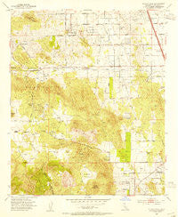 Steele Peak California Historical topographic map, 1:24000 scale, 7.5 X 7.5 Minute, Year 1953
