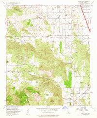 Steele Peak California Historical topographic map, 1:24000 scale, 7.5 X 7.5 Minute, Year 1953