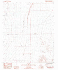 Stepladder Mts. NW California Historical topographic map, 1:24000 scale, 7.5 X 7.5 Minute, Year 1985