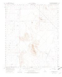 Stepladder Mts California Historical topographic map, 1:62500 scale, 15 X 15 Minute, Year 1956