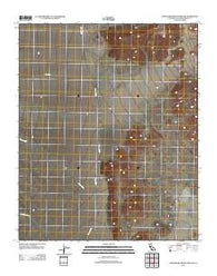Stepladder Mountains SW California Historical topographic map, 1:24000 scale, 7.5 X 7.5 Minute, Year 2012