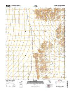 Stepladder Mountains SW California Current topographic map, 1:24000 scale, 7.5 X 7.5 Minute, Year 2015