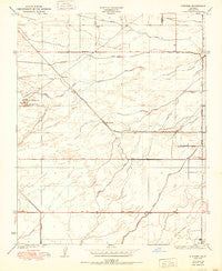 Stevens California Historical topographic map, 1:24000 scale, 7.5 X 7.5 Minute, Year 1950